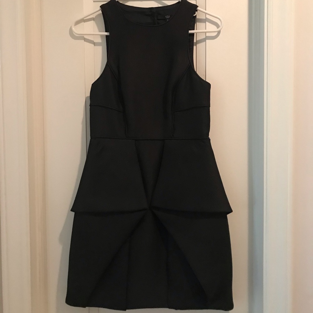 TIBI Black Cocktail Dress
